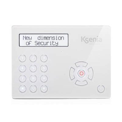 KSI2100022.311 Tastiera ERGO-WLS-BIANCO con display LCD